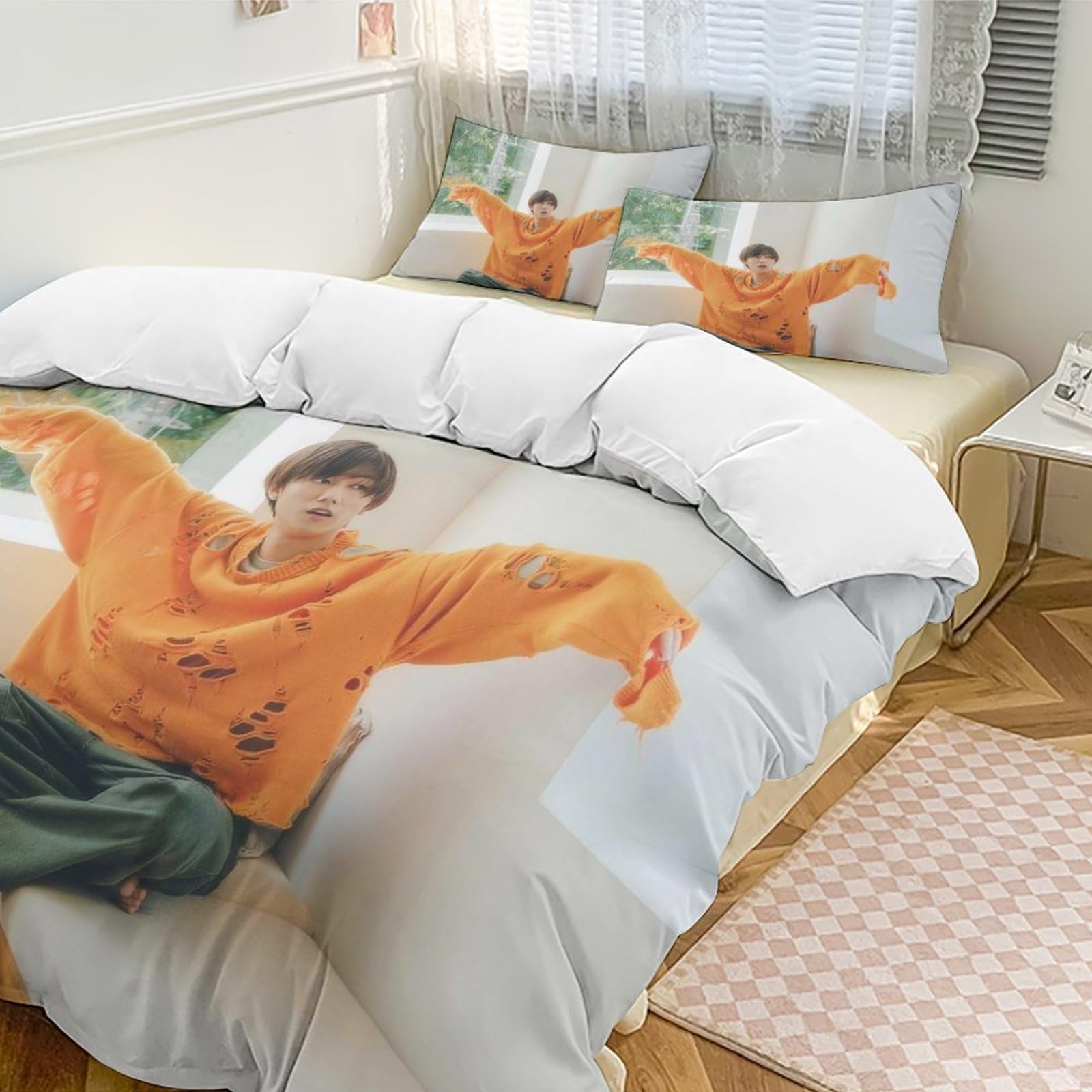 Amazon｜阿部亮平 (1) 寝具 3ピース 枕カバー オールシーズンベッド